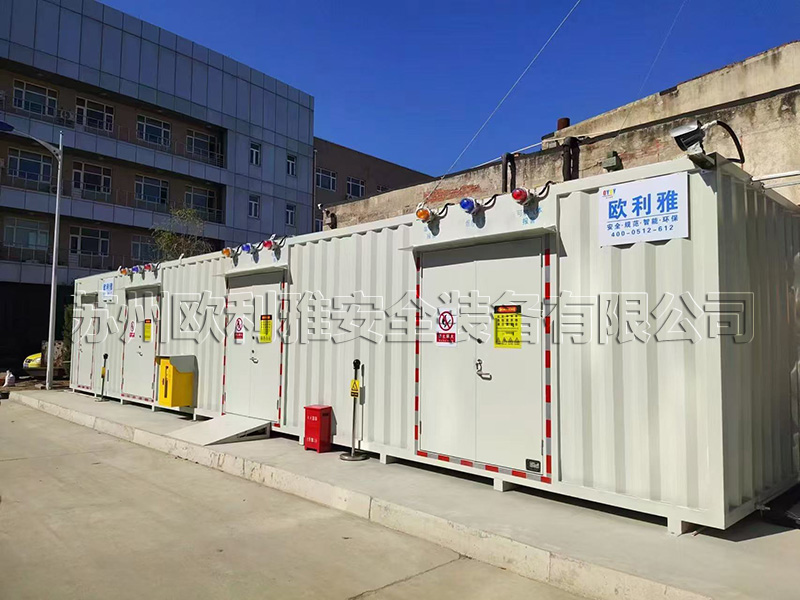 北京某航天企業(yè)危廢存儲(chǔ)項(xiàng)目